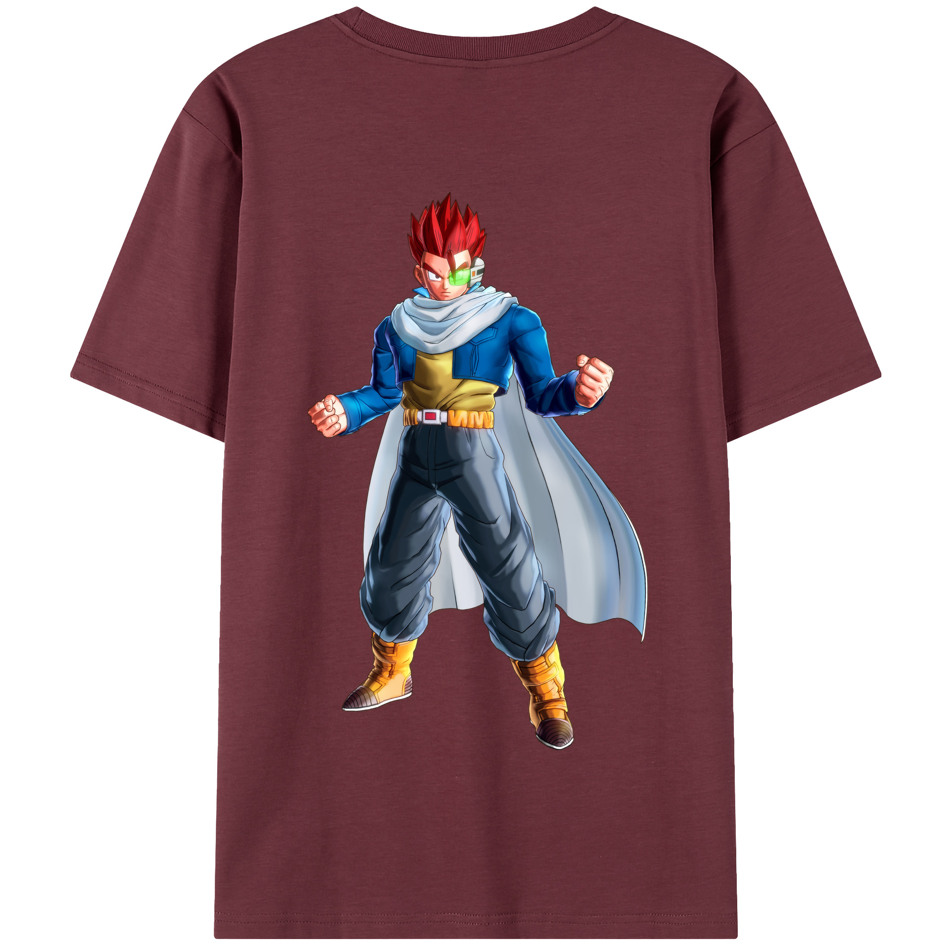 （画像用） ドラゴンボール 孫 悟飯（そんごはん）DRAGON BALL Son Gohan 綿100％半袖Tシャツ（背面プリント）